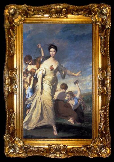 framed  Sir Joshua Reynolds Mrs John Hale, ta009-2